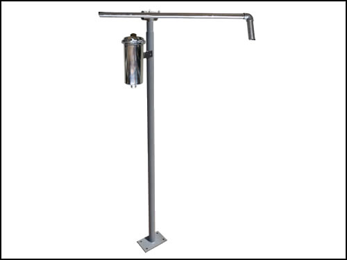 1500-1800mm立柱+过滤器+釉管　Pillar+Pipe+Filter